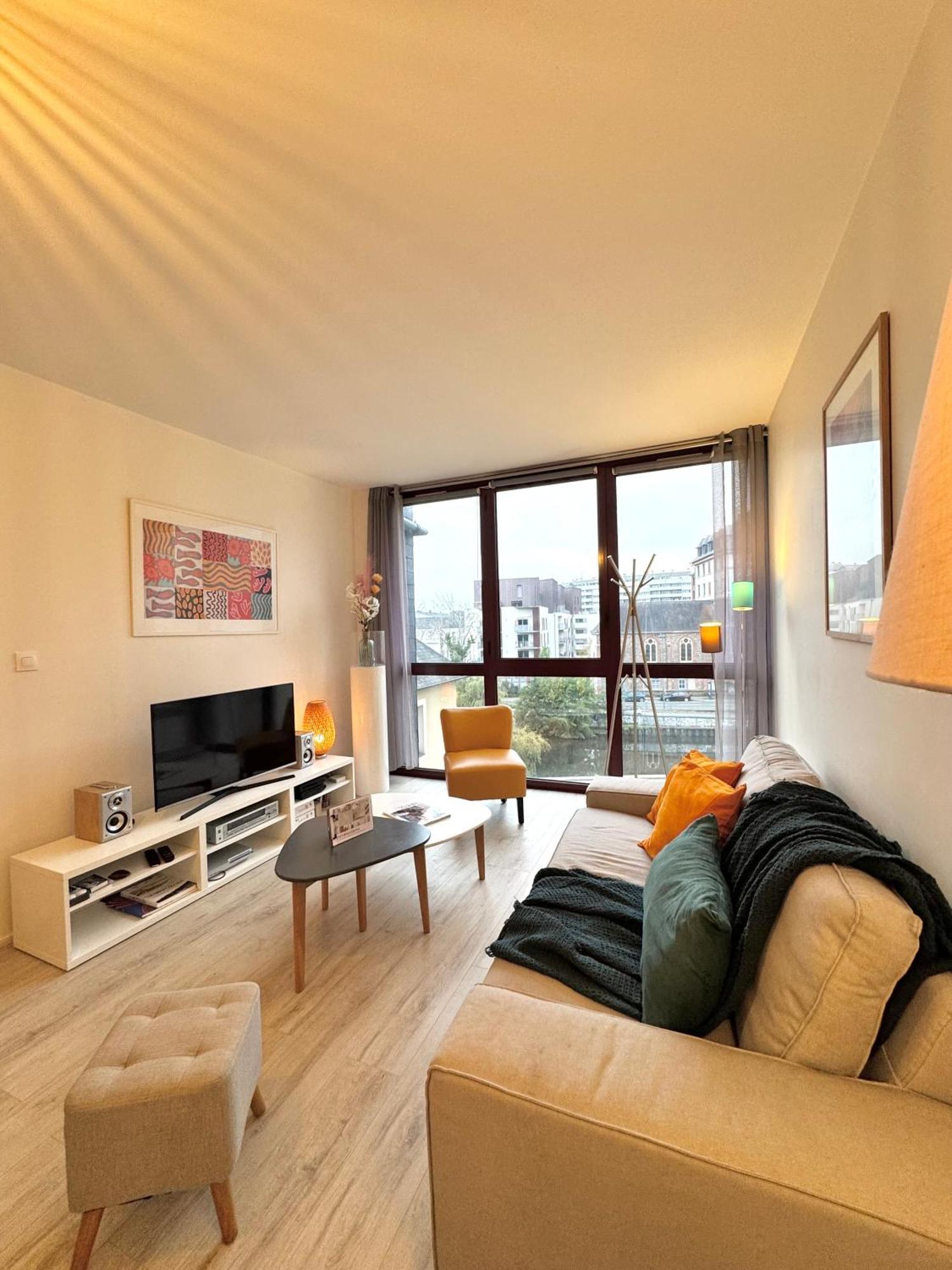 Апартаменти Le Nantais, Centre De Rennes Avec Garage Prive Екстер'єр фото